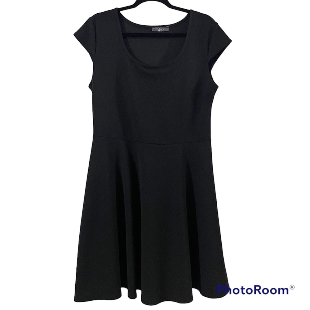 Pinc Black Skater Dress Women’s Size 1X